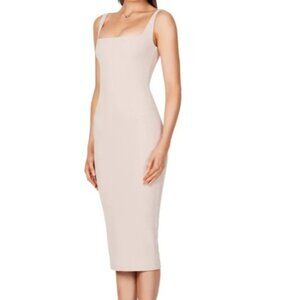 NOOKIE Womens Rendezvous Midi Dress In Nude Size‎ Small